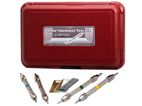 american educational hardness collection with test kit|mohs hardness test kit.